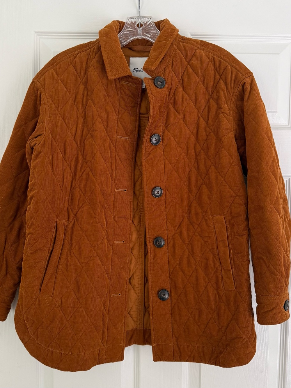 Madewell Quilted Corduroy Jacket